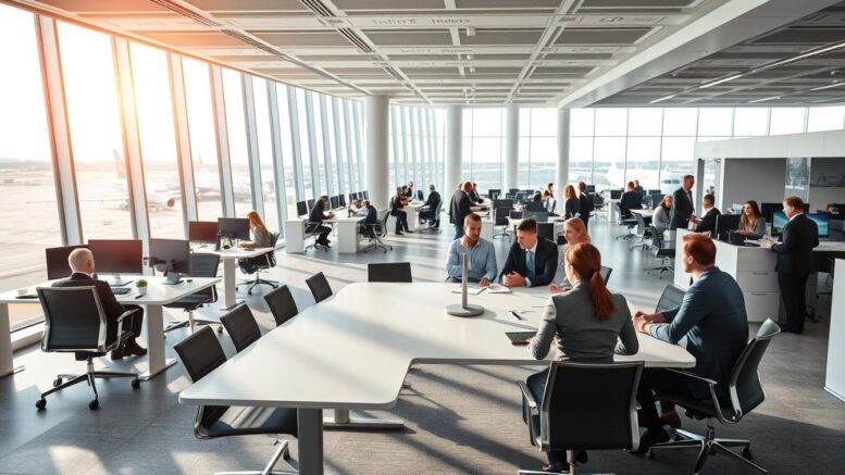 Business Center Flughafen Stuttgart wo Verttrieb spass macht